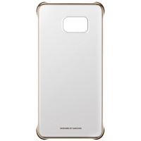 Nugarėlė G928F Samsung Galaxy S6 Edge+ Clear Cover Auksinė